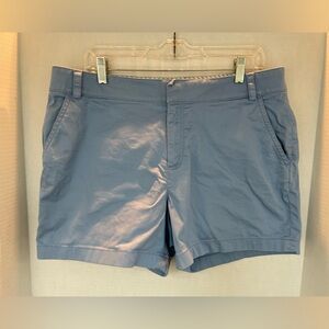 Brooks Brothers Light Blue Cotton Shorts Classic Preppy Summer Time - Size 12